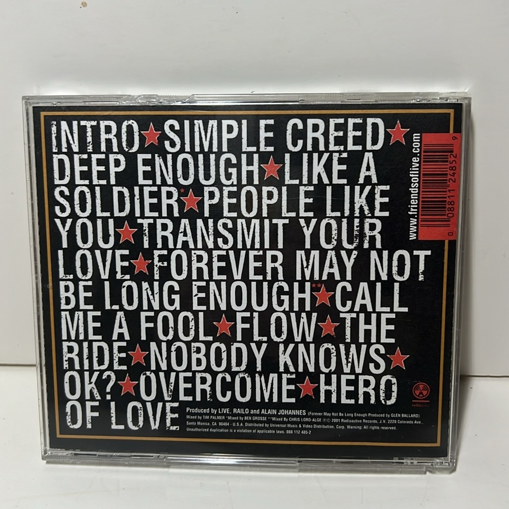 Creed Live CD - Picture 2 of 7